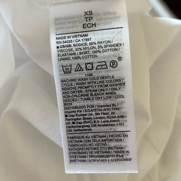 Banana Republic Ribbed Tank Drop Waist Maxi Dress Tan/White NWT - Picture 8 of 8